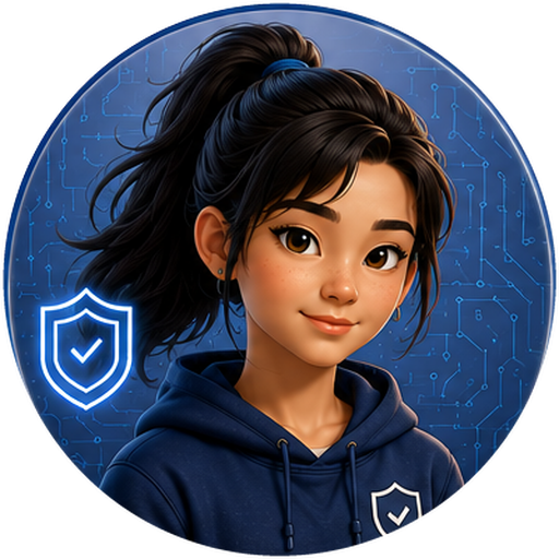 Illustrated portrait of Addie, The Guardian